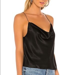 Black cowl neck top SOLD TO CONSIGNMENT